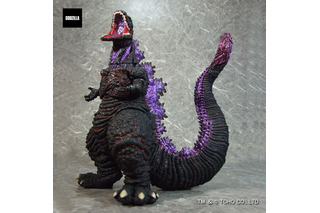 映画「シン・ゴジラ」熱線放射シーンをイメージ！34センチ超えの巨体で存在抜群！ ゴジラソフビ登場 画像