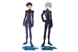 「エヴァ」ファンにはたまらない“13号機”のプラグスーツを着たシンジ＆カヲルのアクスタが登場【東京オートサロン2026】 画像