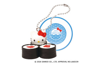 「サンリオ」キティやマイメロがお寿司に!?へいらっしゃい！キーチェーンが可愛すぎる♪ 画像