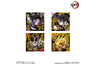 「鬼滅の刃」デフォルメシールウエハース第14弾の再販！2色の箔が豪華に煌めく“無限レア”や“シークレットレア”も封入 画像