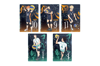 「ハイキュー!!」日向や影山、ツッキーがキラキラ☆ 豪華箔押しシールに！「ウエハース」限定描き下ろしビジュアルも 画像