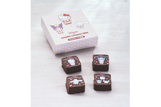 「サンリオ」シナモロール、ハローキティ、クロミが老舗和菓子屋とコラボ♪ チョコレート羊羹を限定販売【塩瀬総本家】 画像
