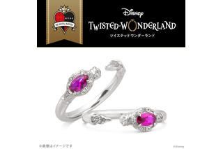 「ディズニー ツイステ」魔法石をイメージしたカラーストーンが輝く♪ “マジカルペン”モチーフのリングが再登場 画像