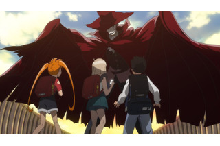 冬アニメ「地獄先生ぬ～べ～」赤が好き？ 青が好き？ 奇妙な質問をする謎の男（CV.子安武人）が現れて…第17話先行カット 画像