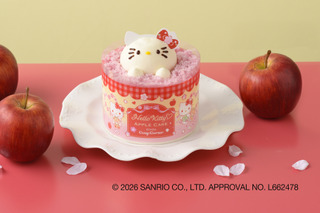 かわいすぎる♪ キティのアップルケーキや、シナモロールやクロミたちのプチケーキも予約開始☆【銀座コージーコーナー】 画像