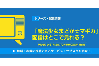 「魔法少女まどか☆マギカ」の配信はどこで見れる？無料視聴できるサービス・サブスクを紹介！ 画像