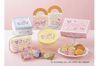 キティ、シナモンたちの限定パケが春爛漫～♪ 「コージーコーナー」コラボでホワイトデーの焼菓子ギフト登場 画像