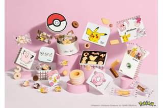 「ポケモン」ピカチュウやピッピ、ヤドンとお菓子パーティー♪ 春を彩るピンク色のポケモンたちがユーハイムに大集合！ 画像
