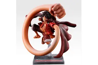 「ワンピース」尾田先生描きおろしカードが立体化！ルフィのド迫力のフィギュアが一番くじに登場 画像