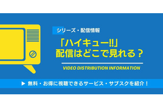 「ハイキュー!!」の配信はどこで見れる？無料視聴できるサービス・サブスクを紹介！ 画像