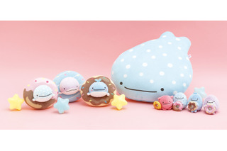 サンエックス「じんべえさん」ポップでカラフルなドーナツがモチーフ♪新テーマ“どーなつ島”グッズ登場 画像