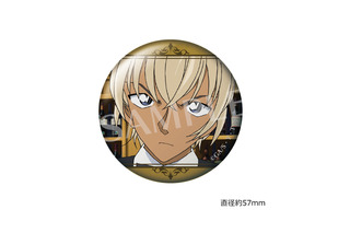 「名探偵コナン」赤井秀一、安室透、怪盗キッドたちをエレガントにデザイン♪「MAYLA」缶バッジの全種セットが登場 画像