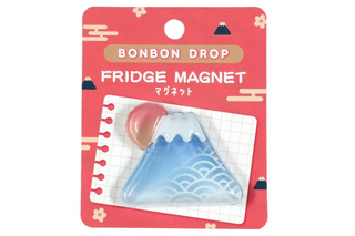 「ボンボンドロップシール」富士山、桜…和柄デザインを楽しもう♪ 同素材のキーチャームやマグネットもご紹介 画像