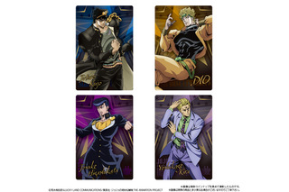 「ジョジョ」承太郎、DIO、吉良吉影に最新作「スティール・ボール・ラン」キャラも勢ぞろい！ 全シリーズのカード付きウエハース第2弾登場♪ 画像