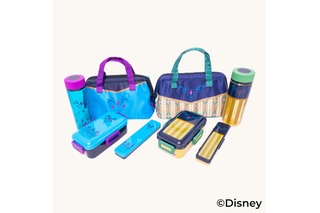 ディズニー「アナと雪の女王」アナ&エルサのドレスがモチーフ♪エレガントなランチグッズシリーズ登場 画像