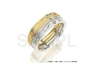 「ブルーロック」潔、凪ら7人が指輪に…♪ 誕生花モチーフの大人上品ジュエリー＆推しキャラ同士の重ね付けも◎ 画像