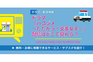 ドラマ「ハコヅメ」の配信はどこで見れる？ サブスクの視聴方法を解説 画像