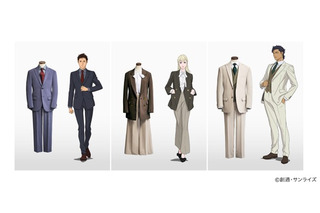 ハサウェイ、ギギ、ケネスをイメージしたスーツ！ 「機動戦記ガンダム 閃光のハサウェイ」オーダースーツ＆シャツ＆ネクタイが登場 画像
