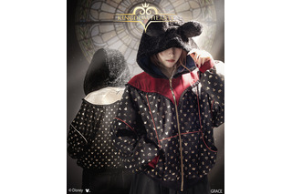 「キングダム ハーツ」ソラ、リク、ロクサス、アクセルが“ダーク×可愛い”ブルゾンに！王様ミッキーの出で立ちも♪【MAYLA】 画像