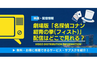 劇場版「名探偵コナン 紺青の拳(フィスト)」の配信はどこで見れる？声優・見どころも紹介 画像