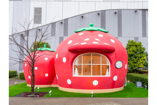 サンリオ「いちご新聞」の世界を堪能♪ “いちごのお家”が期間限定でお台場にオープン！ 画像