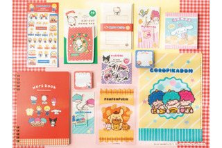 レトロ可愛い♪キティ、シナモロール、パティ＆ジミーらがお菓子モチーフの文具に！新登場 画像