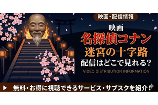劇場版「名探偵コナン 迷宮の十字路」の配信はどこで見れる？無料で視聴する方法 画像