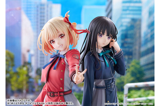 「リコリス・リコイル」錦木千束&井ノ上たきながキービジュアルを元にフィギュア化！存在感引き立つ塗装にも注目 画像