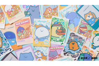 「お文具といっしょ」お文具さん、プリンさんが“ゆらゆら揺れるボールペン”に!?  ローソン限定グッズ登場 画像