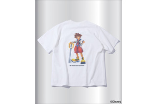 「キングダム ハーツ」ソラ、ロクサスがグラフィックTシャツに！ 物語を肌で感じる…♪ FREAK'S STOREコラボ全8種 画像