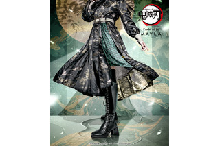 「鬼滅の刃」鬼殺隊の隊服をイメージ！一着で7キャラを楽しめる「MAYLA」ドレスが登場 画像