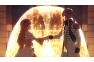 春アニメ「逃げ釣り」公爵令嬢マリーアは、隣国の第一王子レナートから身に覚えのない婚約破棄を宣言され…？第1話先行カット 画像