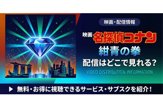 劇場版「名探偵コナン 紺青の拳(フィスト)」の配信はどこで見れる？無料視聴方法も紹介 画像