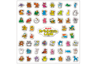 【大人気】たべっ子どうぶつたちの「ぷくぷくシール」が再登場♪「たべっ子どうぶつLAND POP UP STORE」がららぽーと福岡で開催 画像