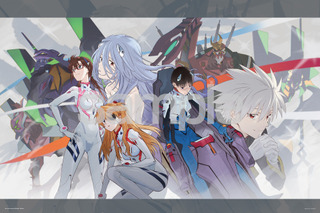 シンジやカヲルたちが大迫力のパズルに！ 「シン・エヴァ」総作画監督・錦織敦史描き下ろしのイラスト集カバーをもとに制作 画像