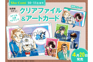 「名探偵コナン」原作イラストを使用した豪華アイテム大集合！小学館の少女・女性コミック6誌とのコラボ付録が登場♪ 画像