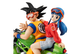 「ドラゴンボールZ」青年時代の悟空とチチを再現したデスクトップリアルマッコイが約10年ぶりに再登場！バイクだけでも飾れるハイクオリティな一品だけに見逃せない 画像