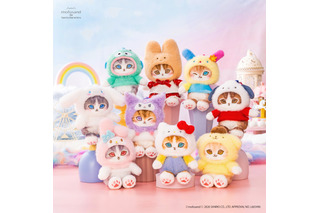「mofusand ×サンリオ」“遊園地へおでかけ”がテーマ♪淡いパステルカラーのコラボ第3弾アイテムが登場 画像