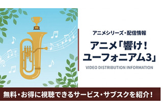 「響け！ユーフォニアム3」の配信はどこで見れる？サブスクまとめ 画像