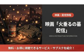 「火垂るの墓」Netflix配信終了後に見る方法は？サブスク状況まとめ 画像