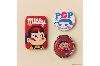 不二家の「ペコちゃん」がレトロ風アートで実用性バツグンのアイテムに♪ ポコちゃんも登場【アフタヌーンティー・リビング】 画像