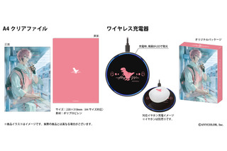 「にじさんじ」赤城ウェン“な゛ん゛で゛だ゛よ゛ぉ゛!!!”、緋八マナ“そろそろ充電せな、銃出んで。”などのボイスを収録！コラボワイヤレスイヤホン発売 画像