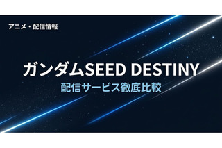 「ガンダムSEED DESTINY」の配信はどこで見れる？おすすめサブスクまとめ 画像