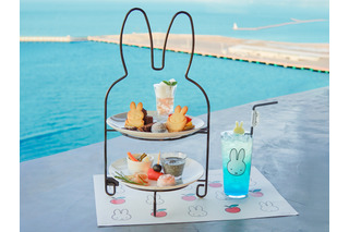 ミッフィーが青森県からチラっと♪ お顔ティラミスも見逃せない☆ 限定グッズ＆コラボメニュー登場【AOMORI×Dick Bruna TABLE】 画像