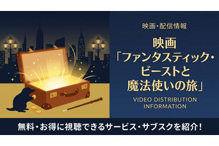 「ファンタスティック・ビーストと魔法使いの旅」配信はどこで見れる？視聴方法を紹介 画像