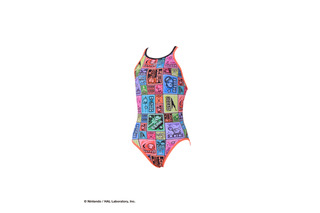 「星のカービィ」レトロゲームな柄がおしゃれ～♪ 大人も子供も楽しめる！水着やスイムキャップなど登場 画像