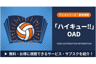 「ハイキュー」OAD配信はどこで見れる？視聴方法とサブスクを紹介 画像