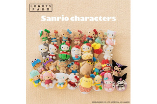 「サンリオ」夏先取り！ポムポムプリンやシナモロールの日焼け水着にギュン☆ 「LOWRYS FARM」コラボで全13 アイテム 画像