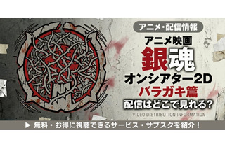 アニメ「銀魂オンシアター2D バラガキ篇」の配信はどこで見れる？お得に視聴できる動画配信サービスを紹介 画像