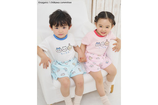 ちいかわ＆ハチワレ＆うさぎのお顔が超キュート♪ 「ちいかわ」ゆるふわデザインで初夏にぴったりなこども服登場 画像
